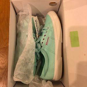 Superga Cotu Classic in Turqoise (New with tags)
